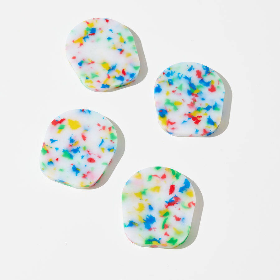 CHILLY COASTERS - SET OF 4 IN CONFETTI