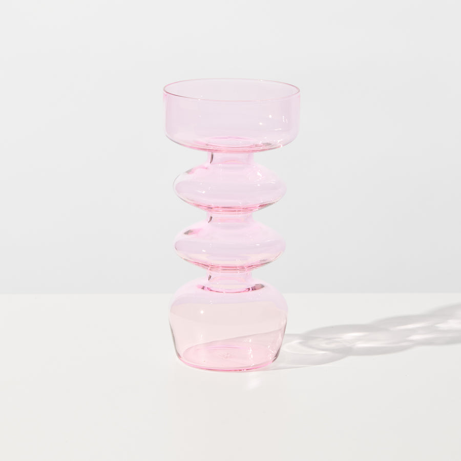 CURVY VASE IN PINK