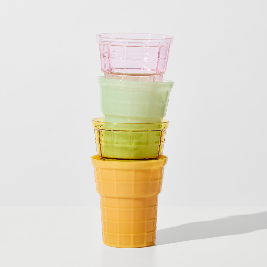CONEY SET OF 2 CUPS IN PINK