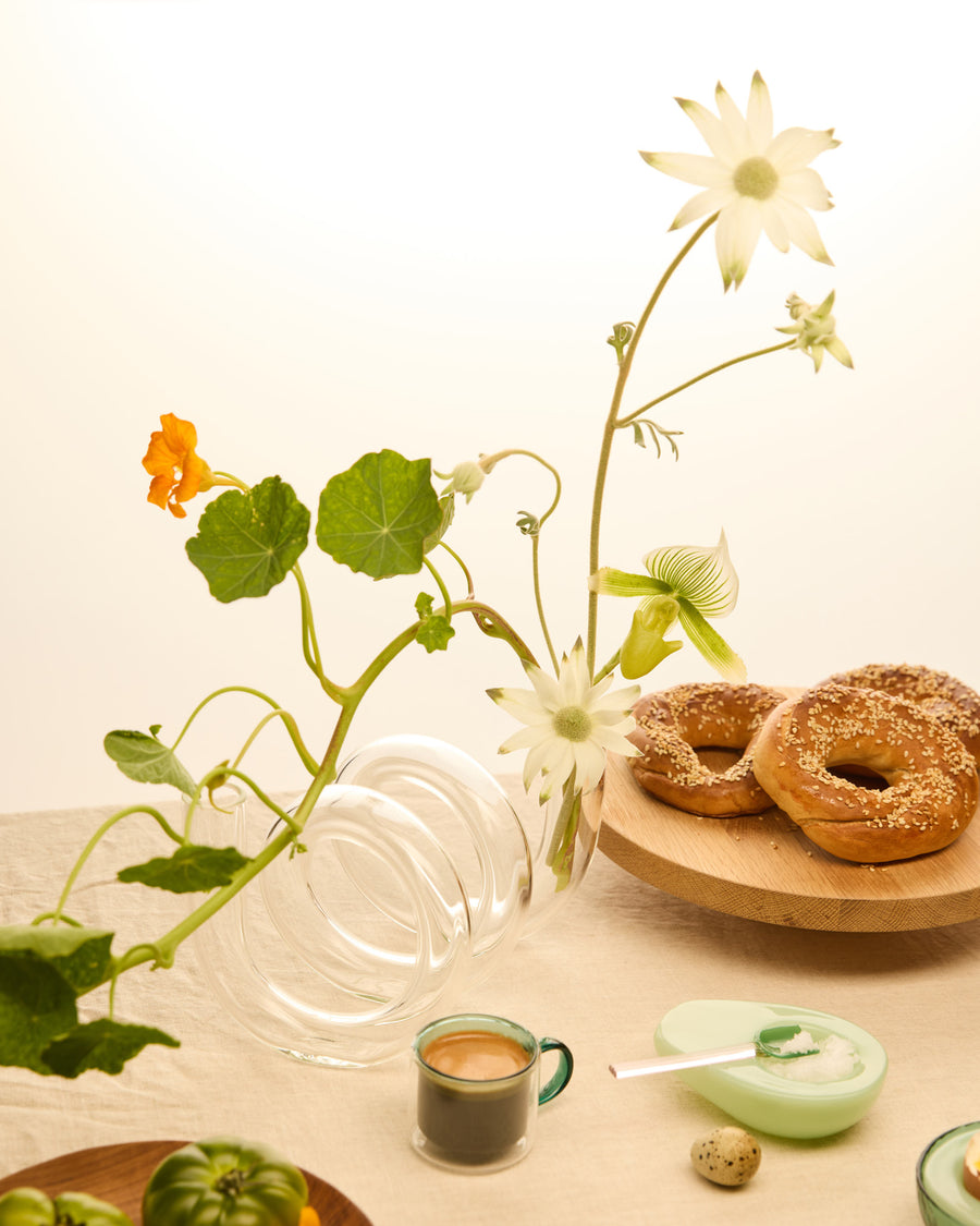 THE AVO - EGG CUP + BOWL