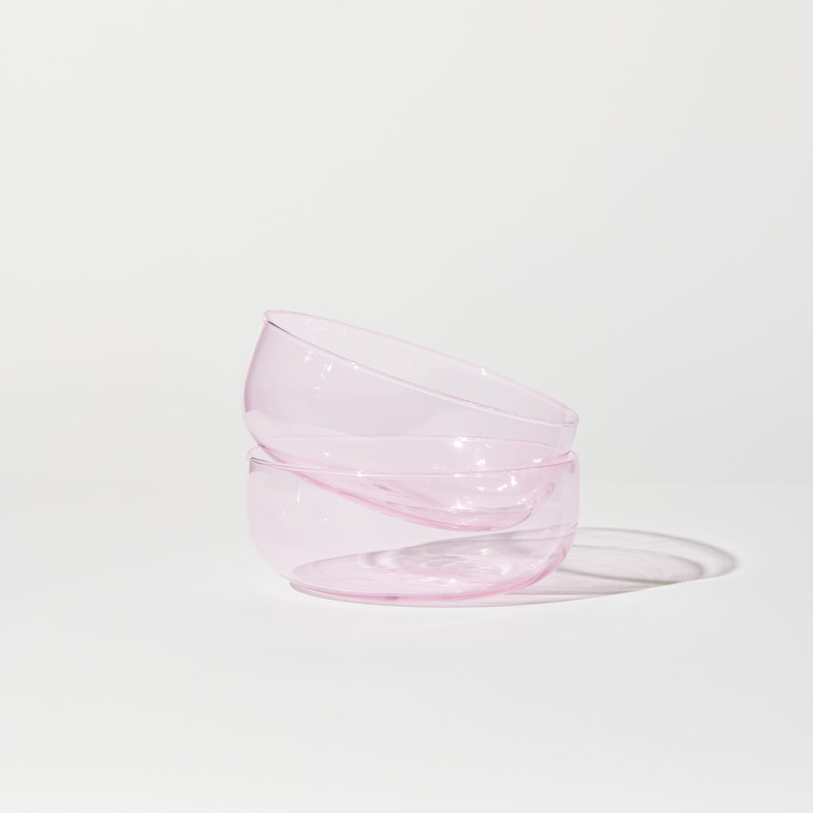 ABRACADABRA BOWLS SET OF 2 IN PINK