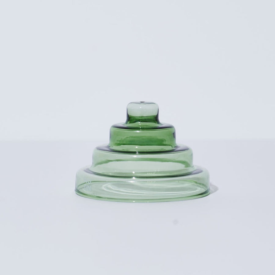PYRAMIDS INCENSE HOLDER IN GREEN
